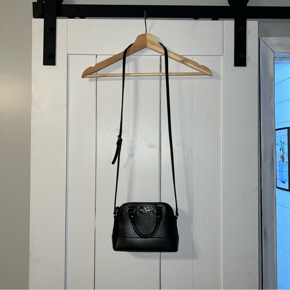 •new• Kate spade boarkskin leather wellesley mini rachelle crossbody satchel - Picture 2 of 10